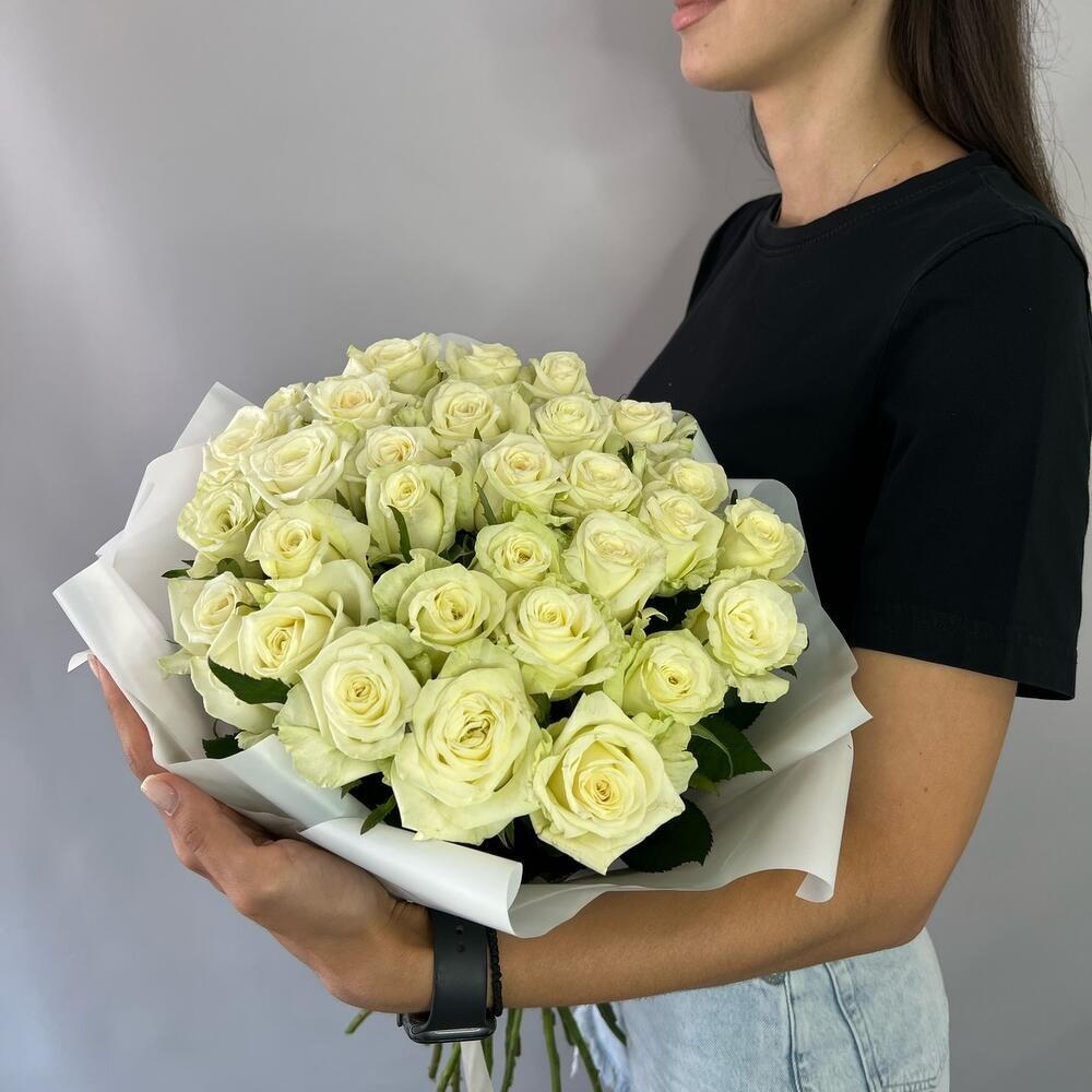 Хит 🔥Букет из 31 белой розы