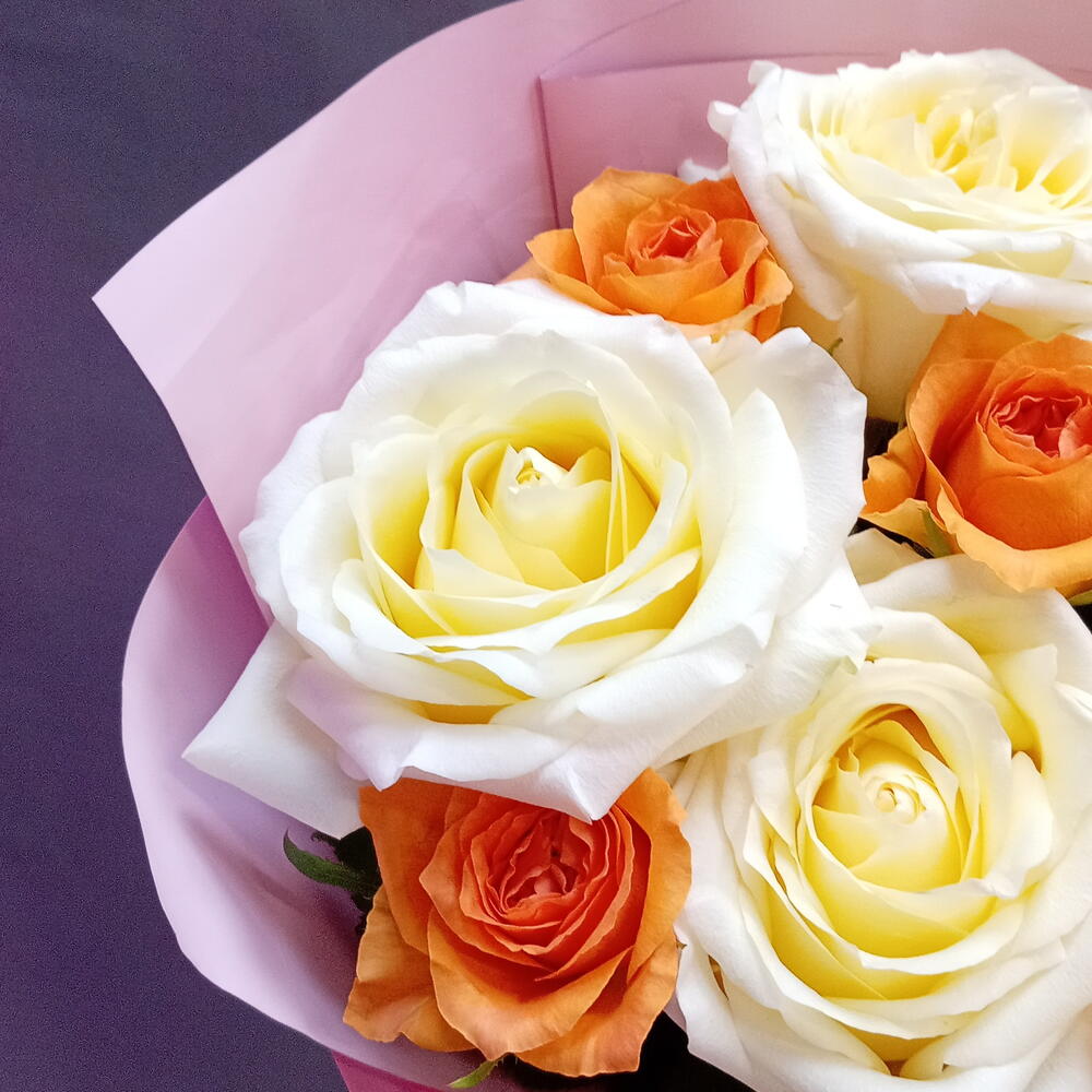 Букет с розами 🌹