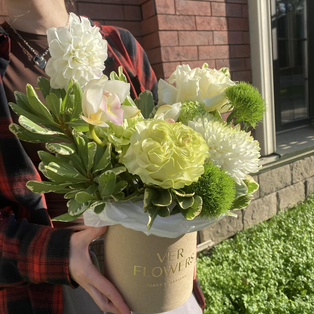 Композиция зеленая