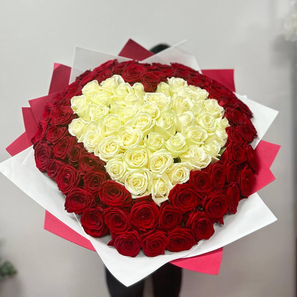 Букет из 101 розы
