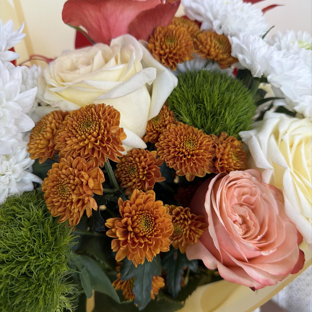 Букет с розами