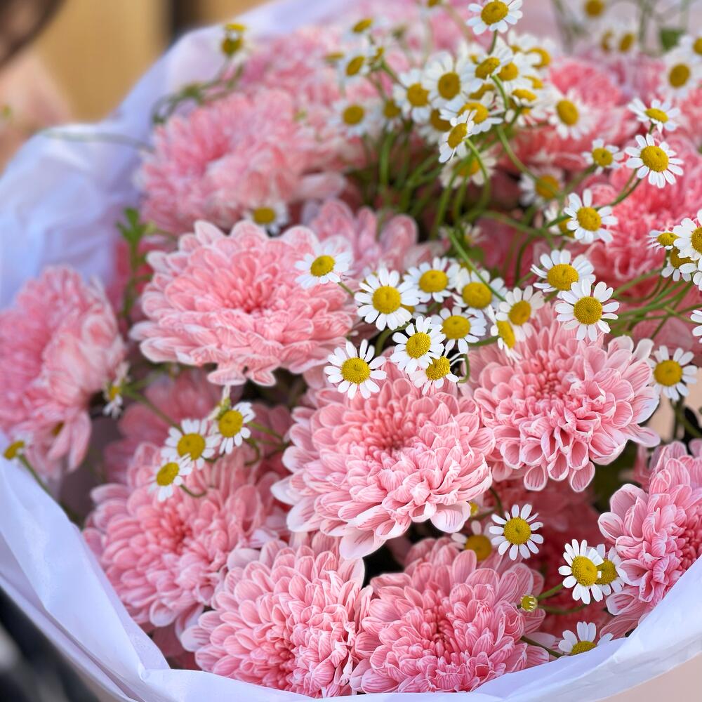 Букет из Хризантем и Ромашек🥰🥰🥰🥰🥰