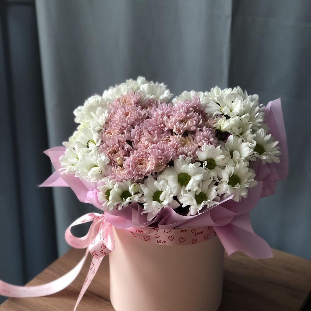 Букет сердце