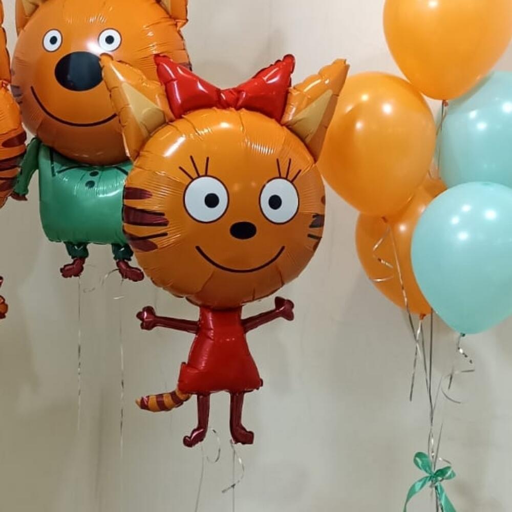 Набор воздушных шаров "3 кота"