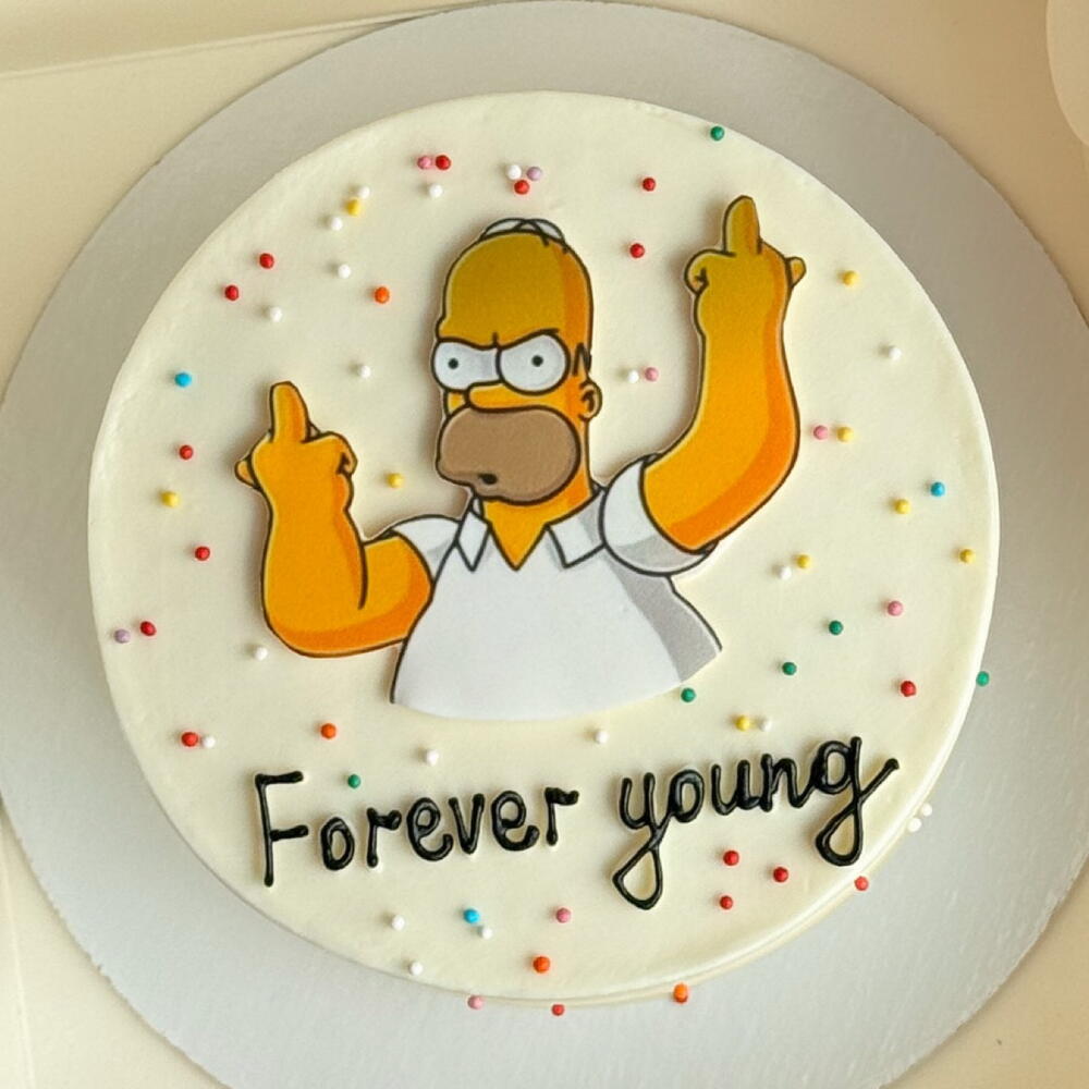 Бенто торт Forever young