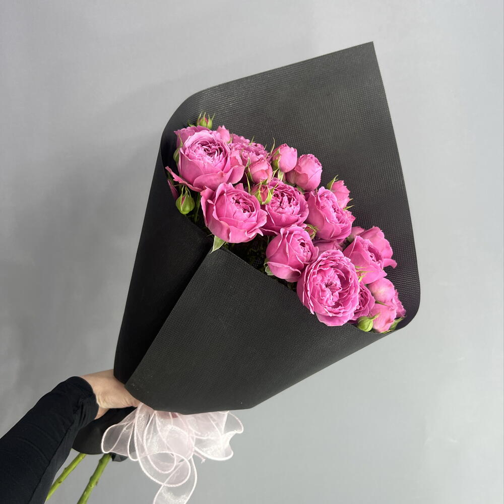 Монобукет кустовая пионовидная Роза Мисти Баблс💕💕💕