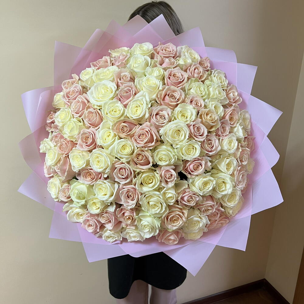 Букет из 101 роз 🌹