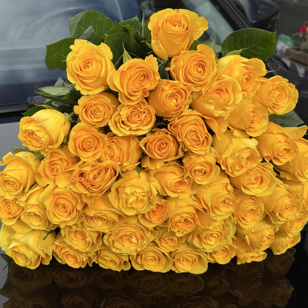 Желтые розы 💛