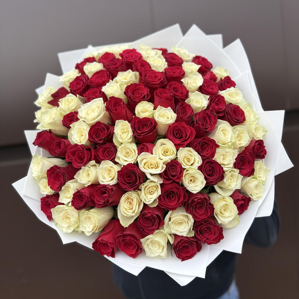 101 роза микс