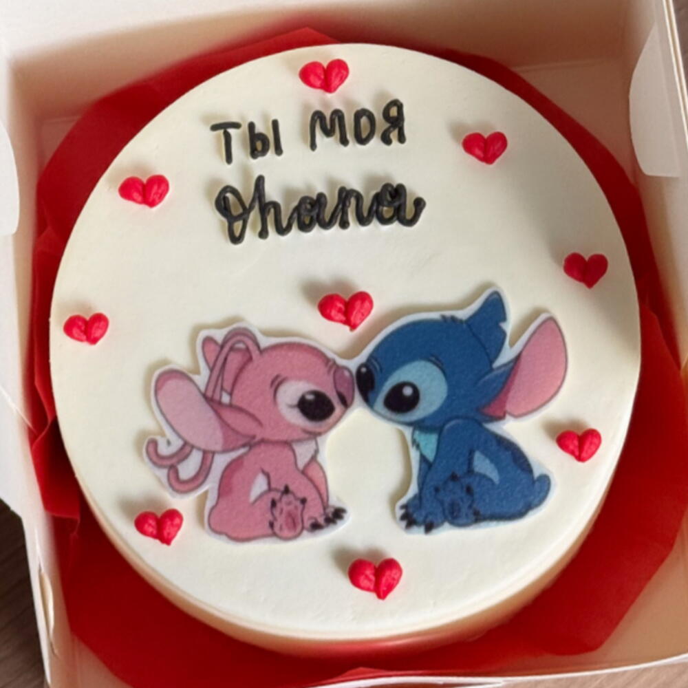 Бенто торт ты моя Ohana ( семья)