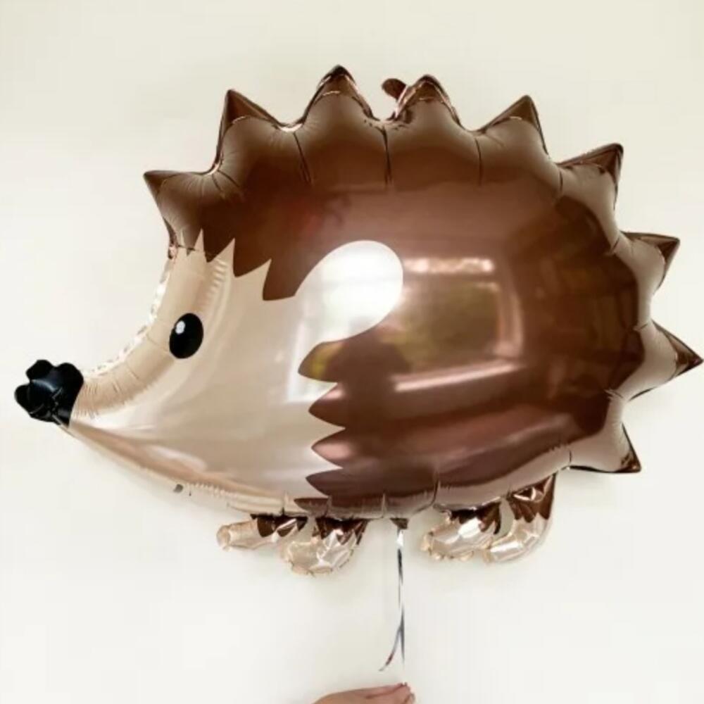 Лесной ежик фольга шар. Шарики еж. Шарики еж. Шарики еж. Шар ежик фольга.