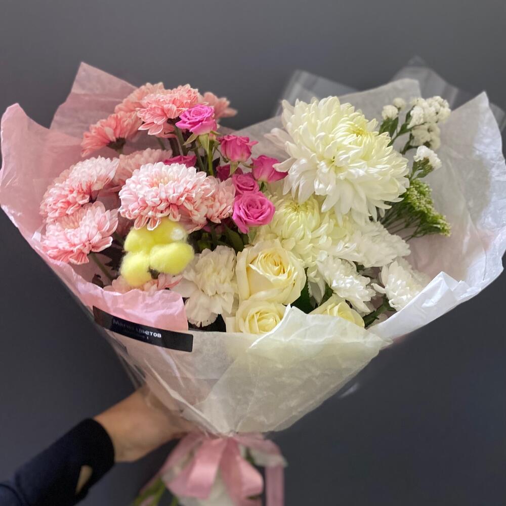 Нежнейший ассиметричный букет  НА 8 МАРТА 💐