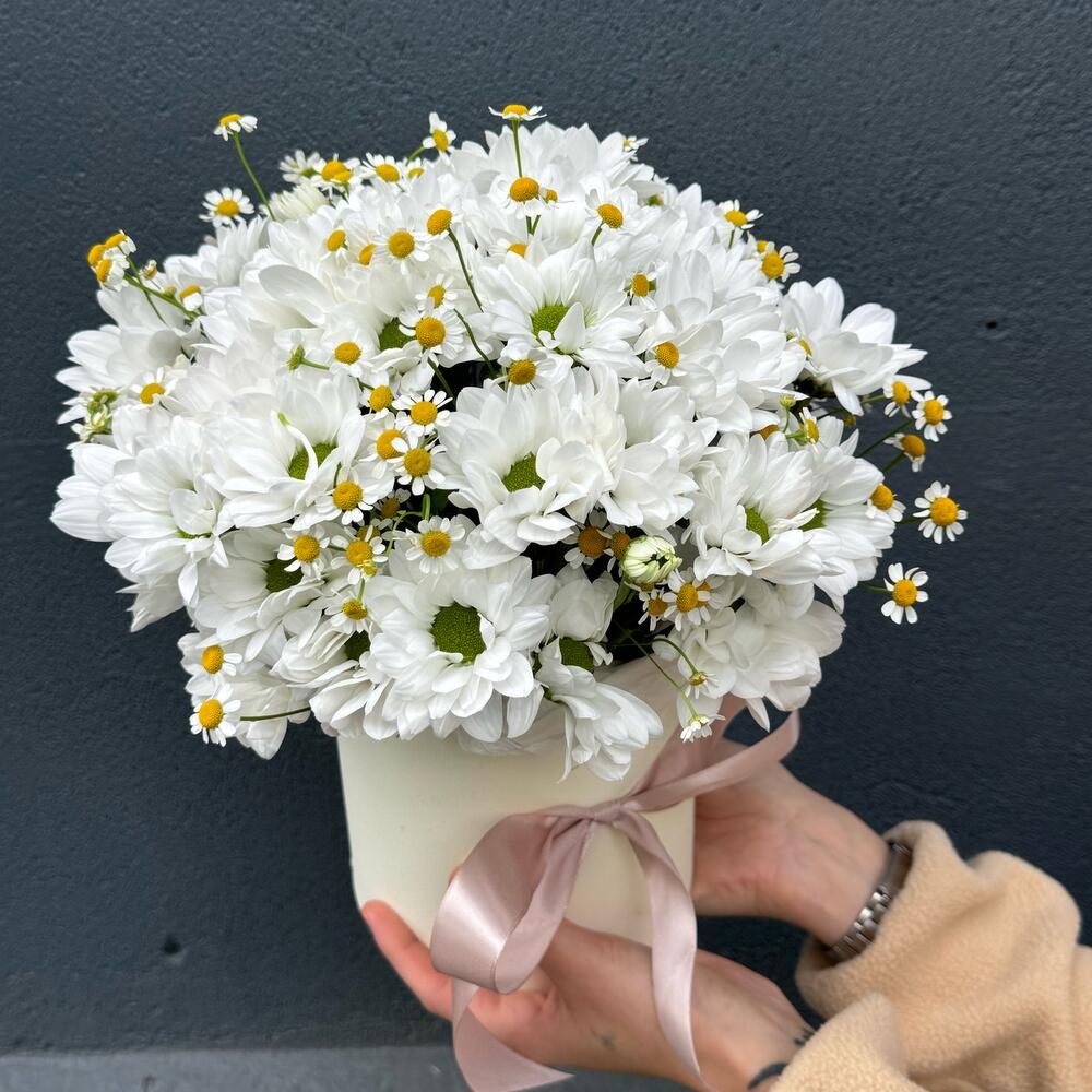 Коробка ромашек 🌼