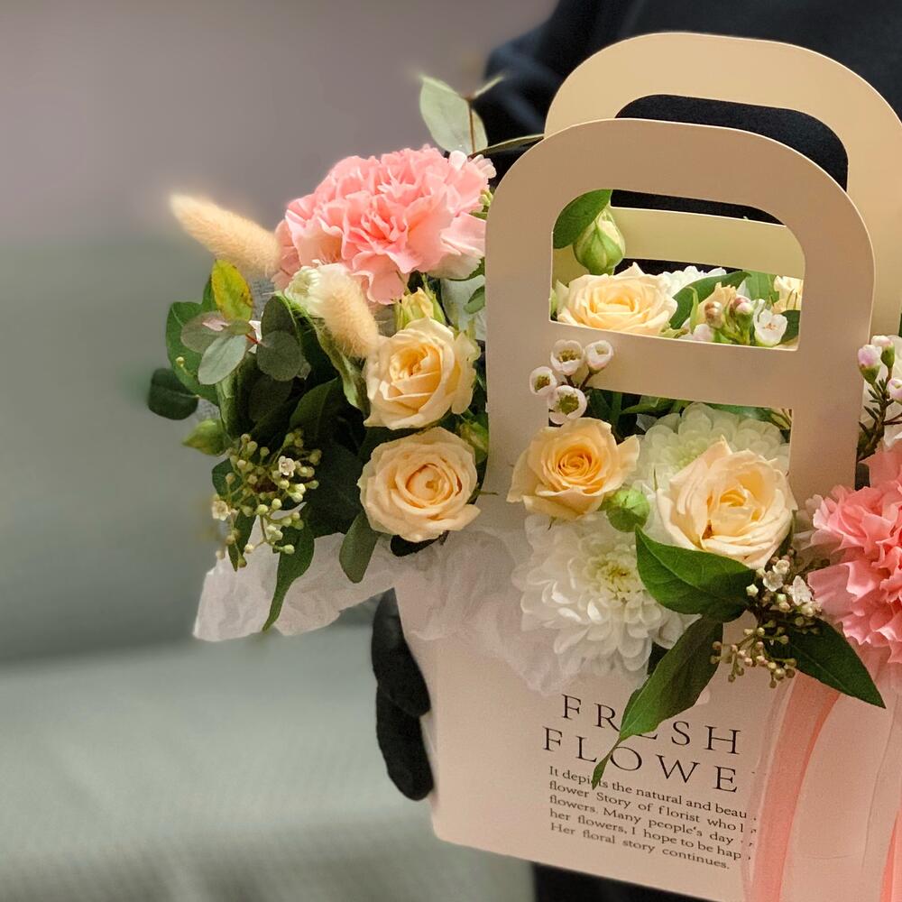 Нежность в сумочке fresh flower