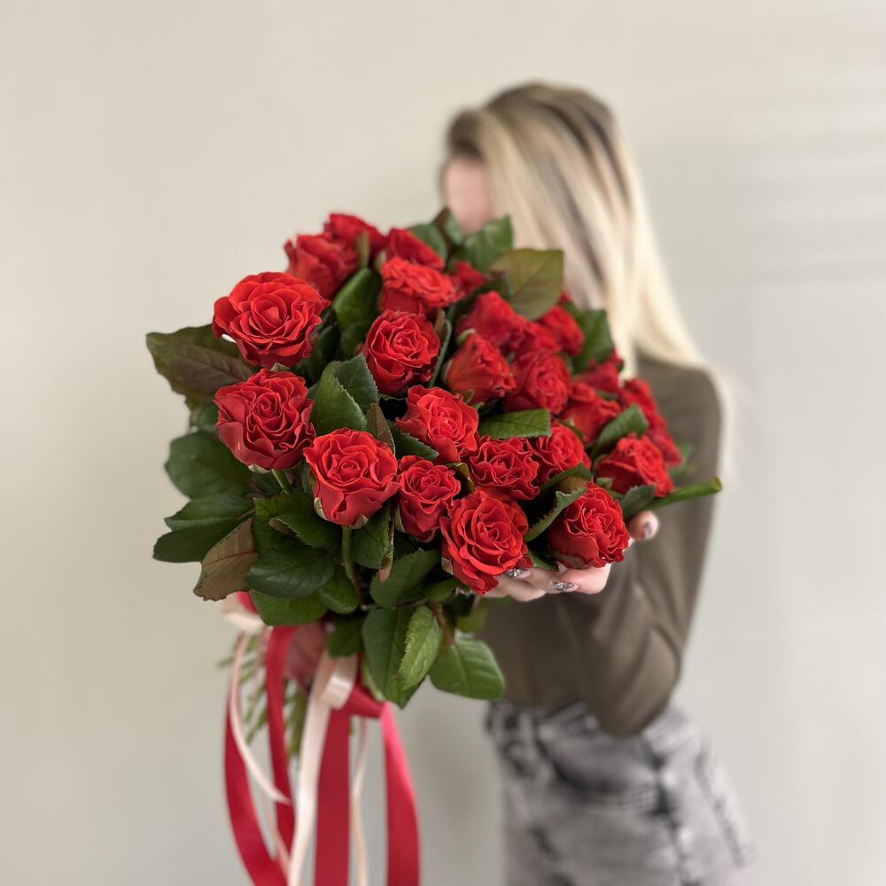Монобукет из 31 розы Эльторо