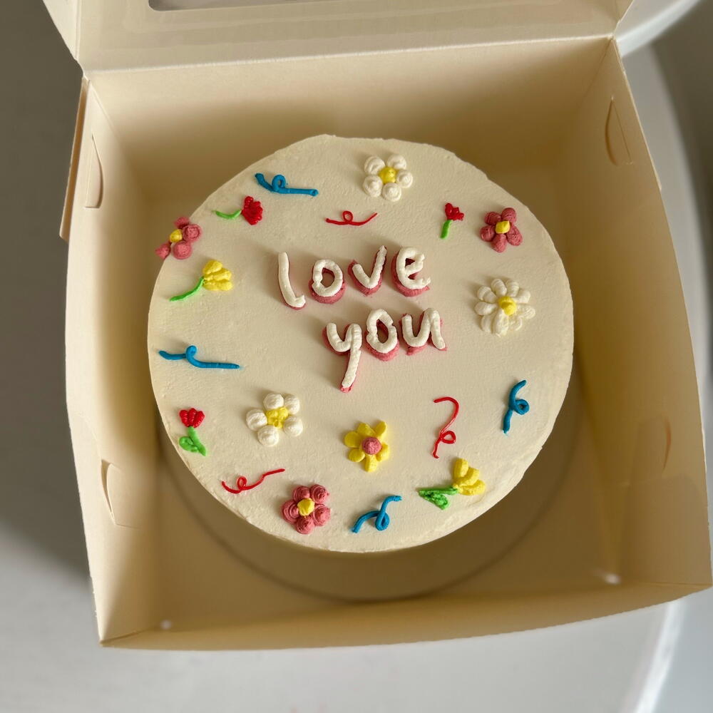Торт ( Love you)