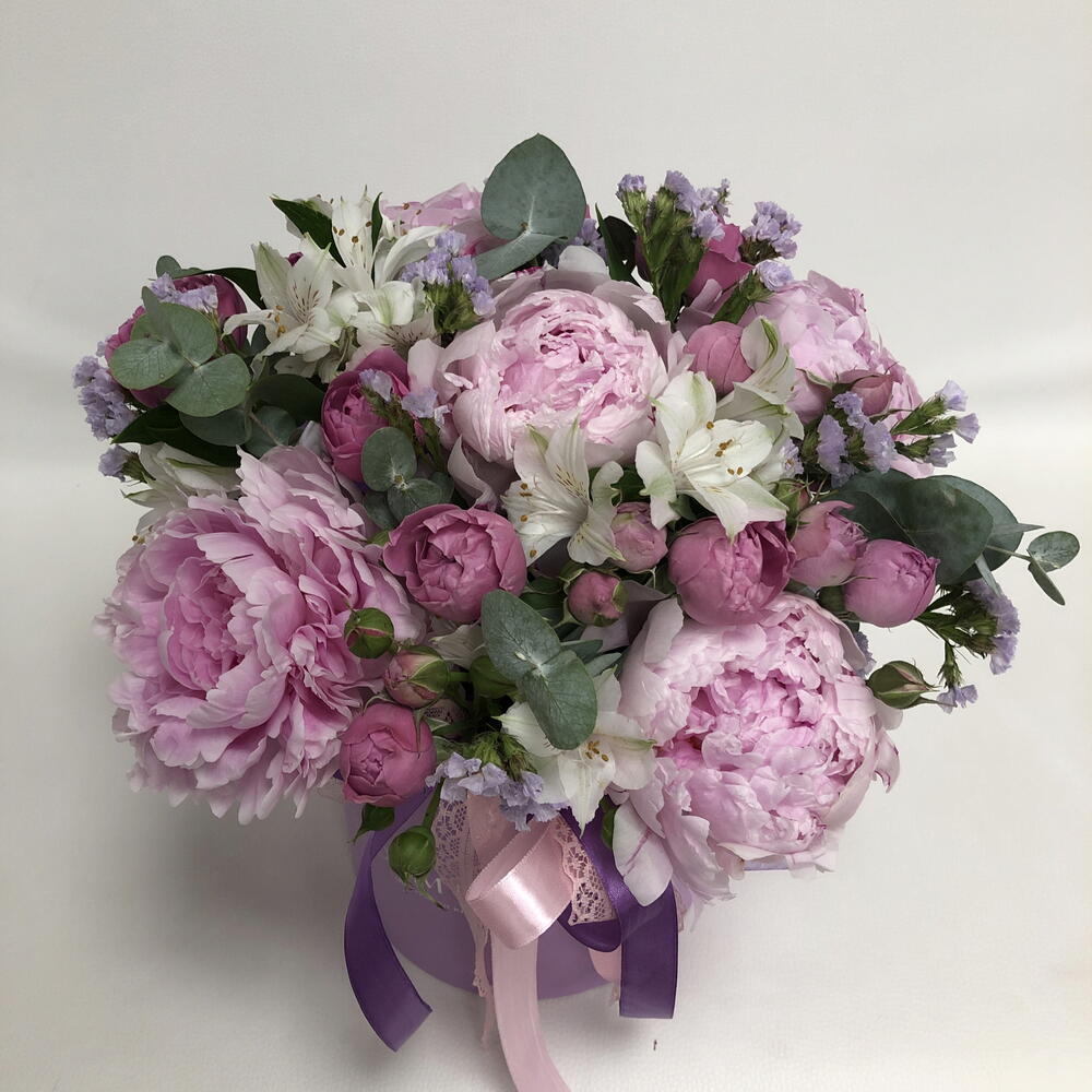 🌸Шикарная композиция с пионами Bloom Room