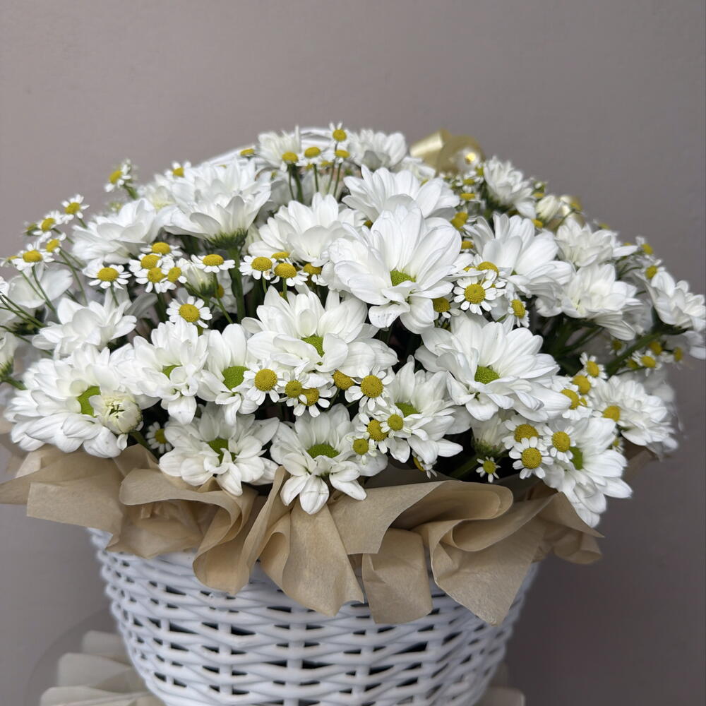 Корзина с мишкой