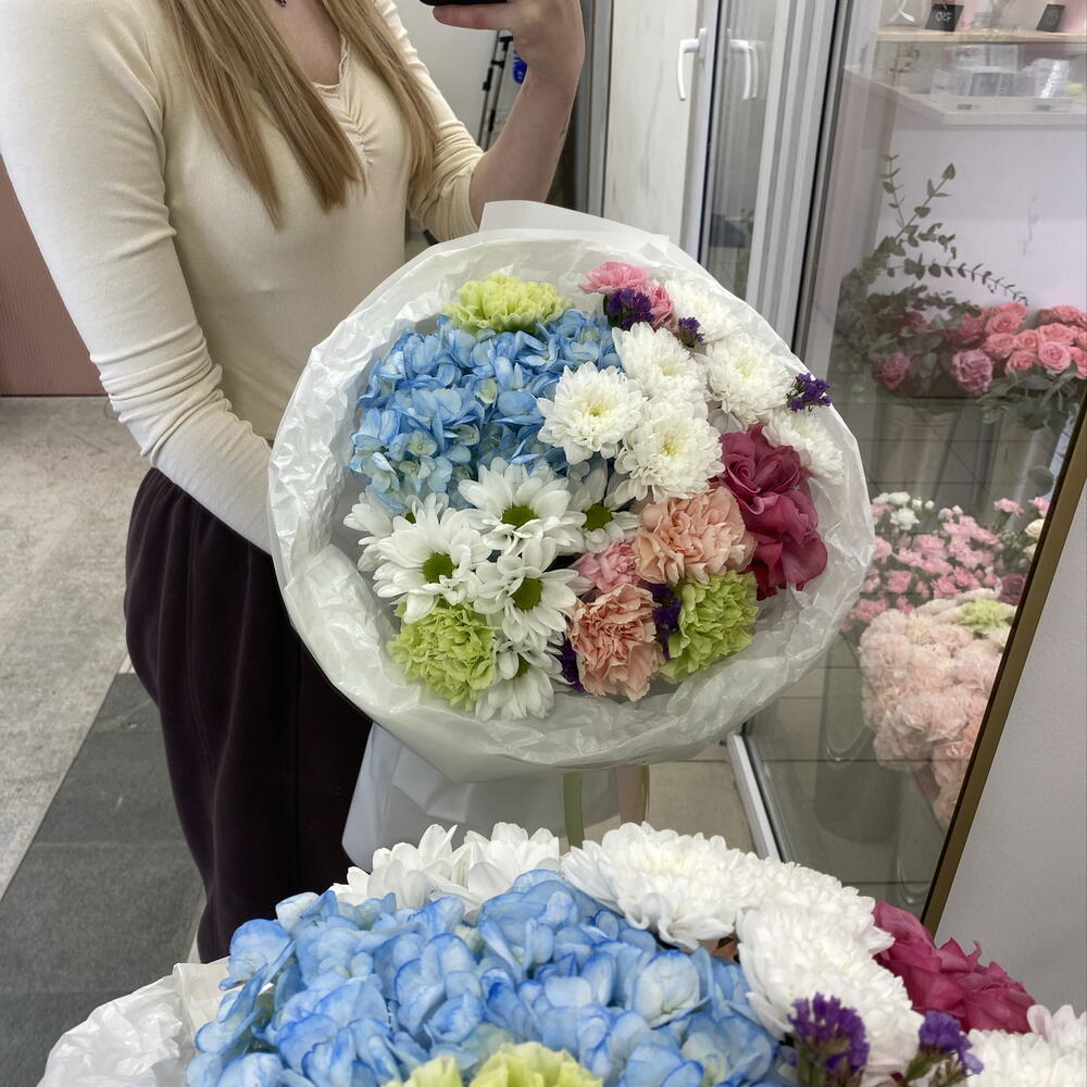 🩵🌸Дофаминовый букет Bloom Room🩵🌸