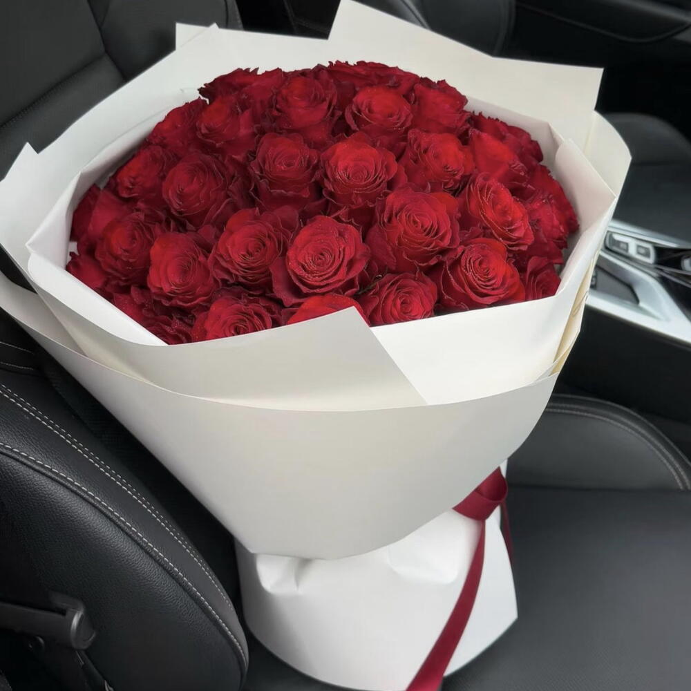 Букет из красных роз ♥️