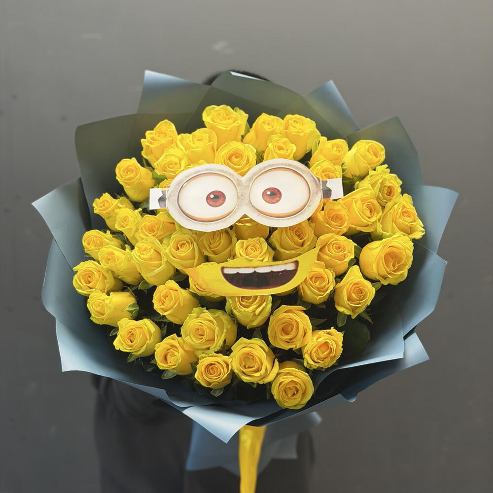 Розы желтые Миньон💛