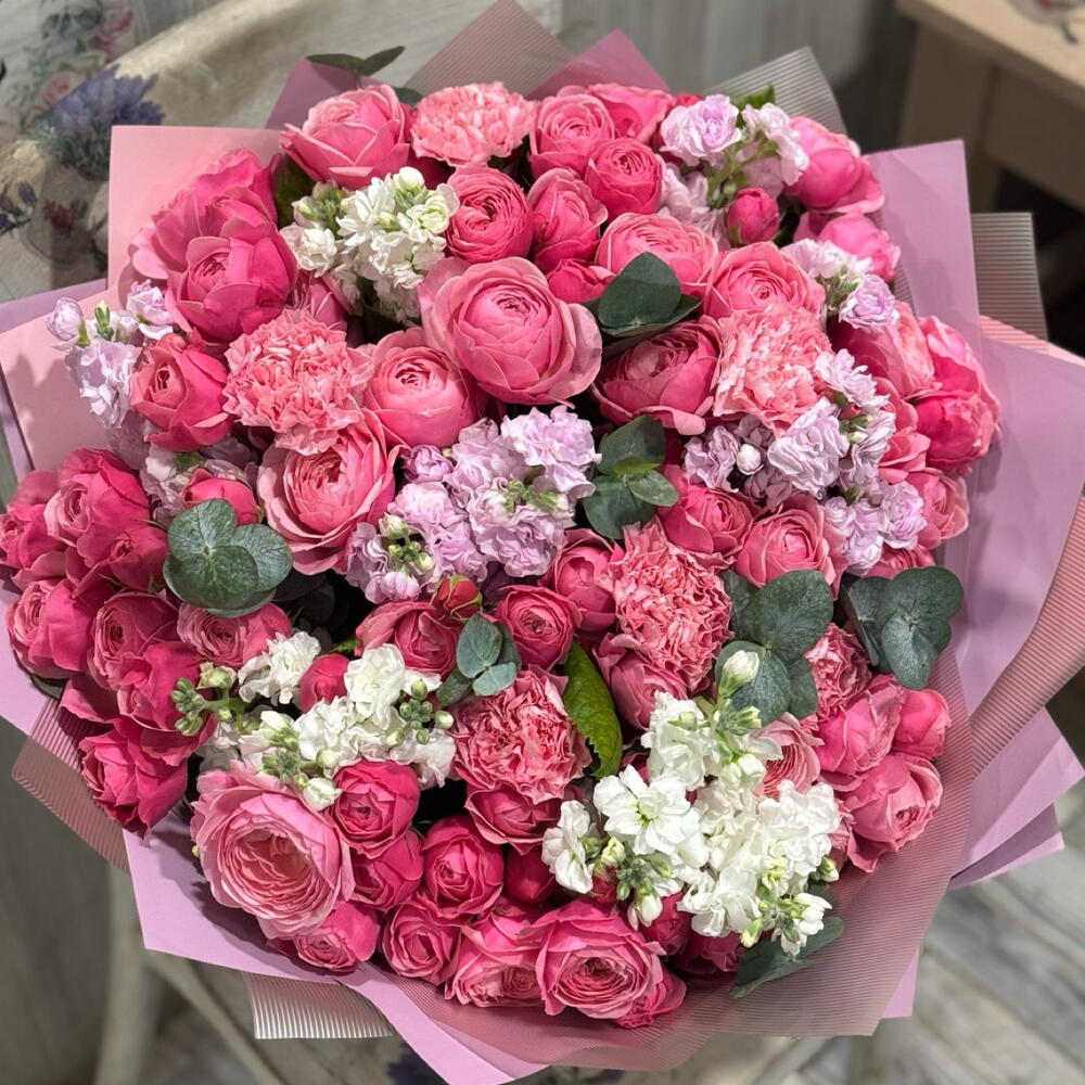 Розовый букетик 🌺