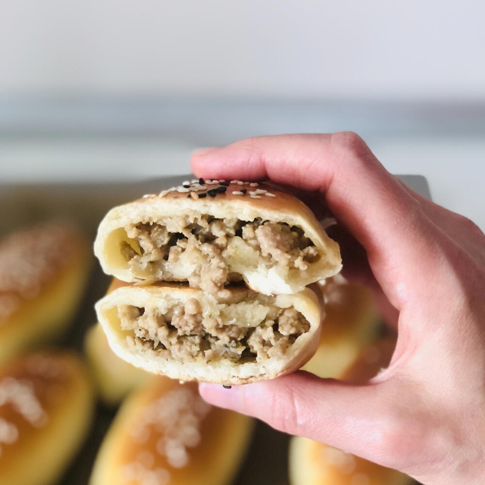 Пирожки с мясом 15 штук
