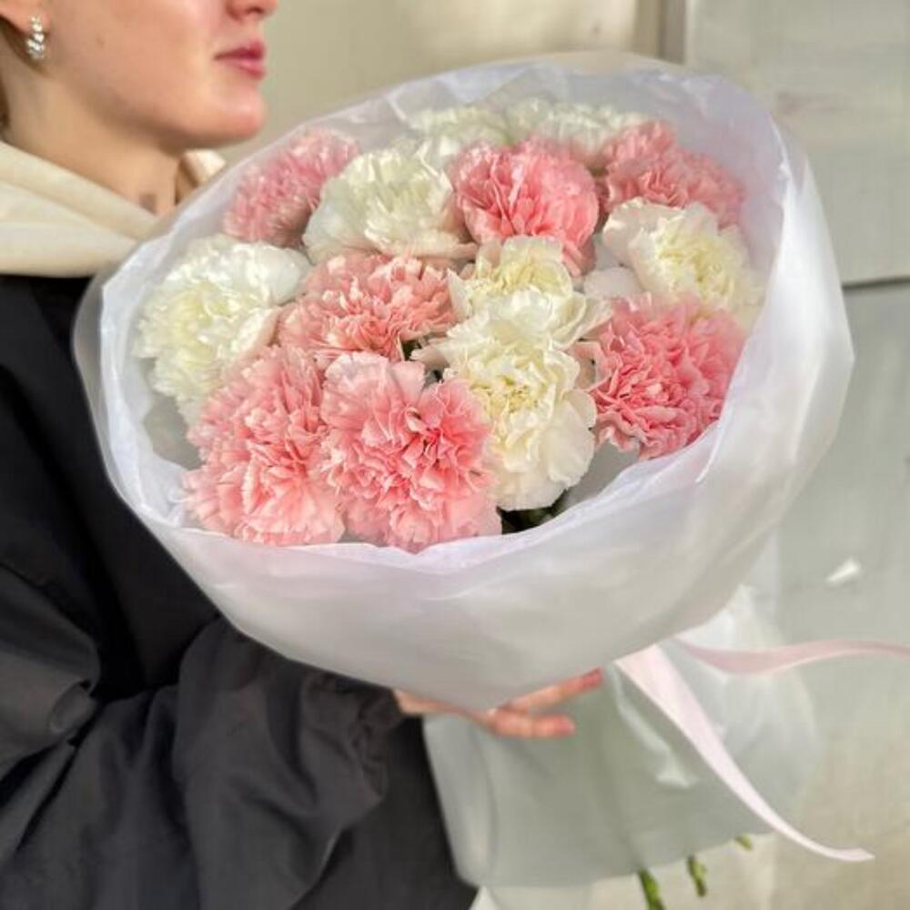 Моно из диантусов микс на любой повод