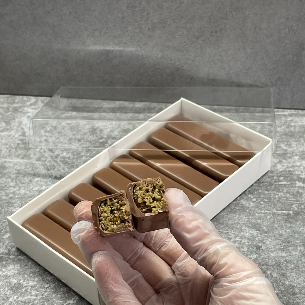 Шоколадные батончики с Дубайской начинкой