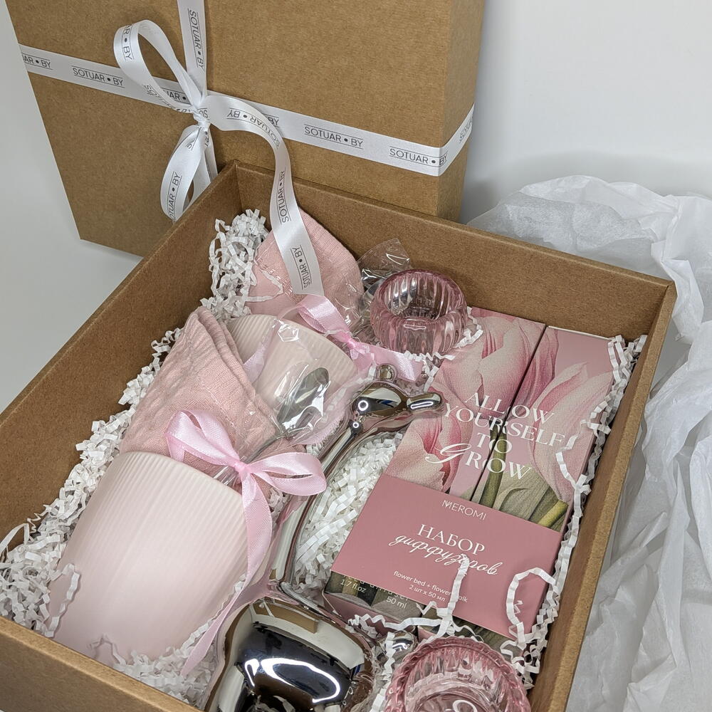 Подарочный бокс "Dusty Rose" (SOTUAR.BY cozy home)
