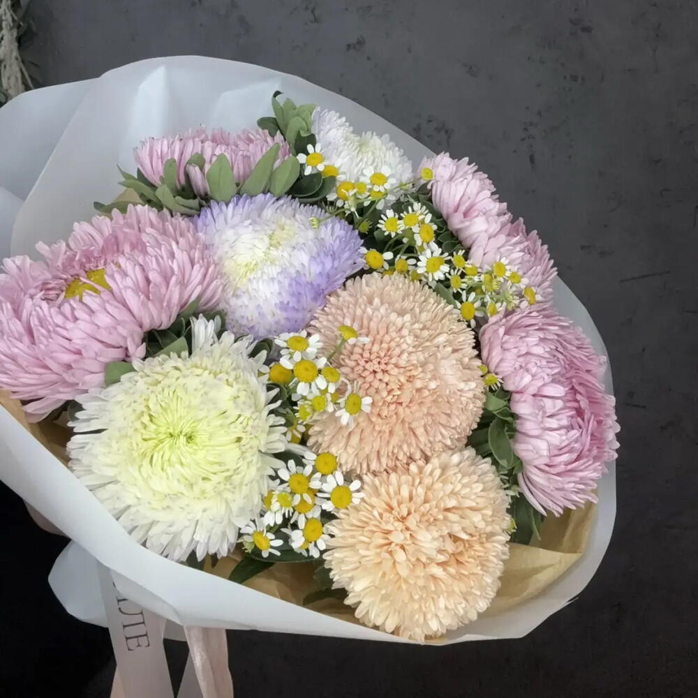Букет Астры 9шт
