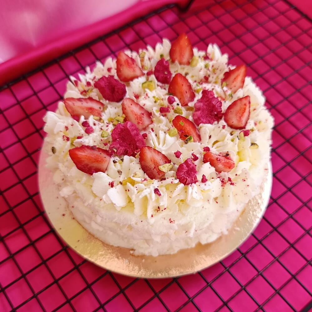 Белковый ПП торт без сахара, лактозы и муки
