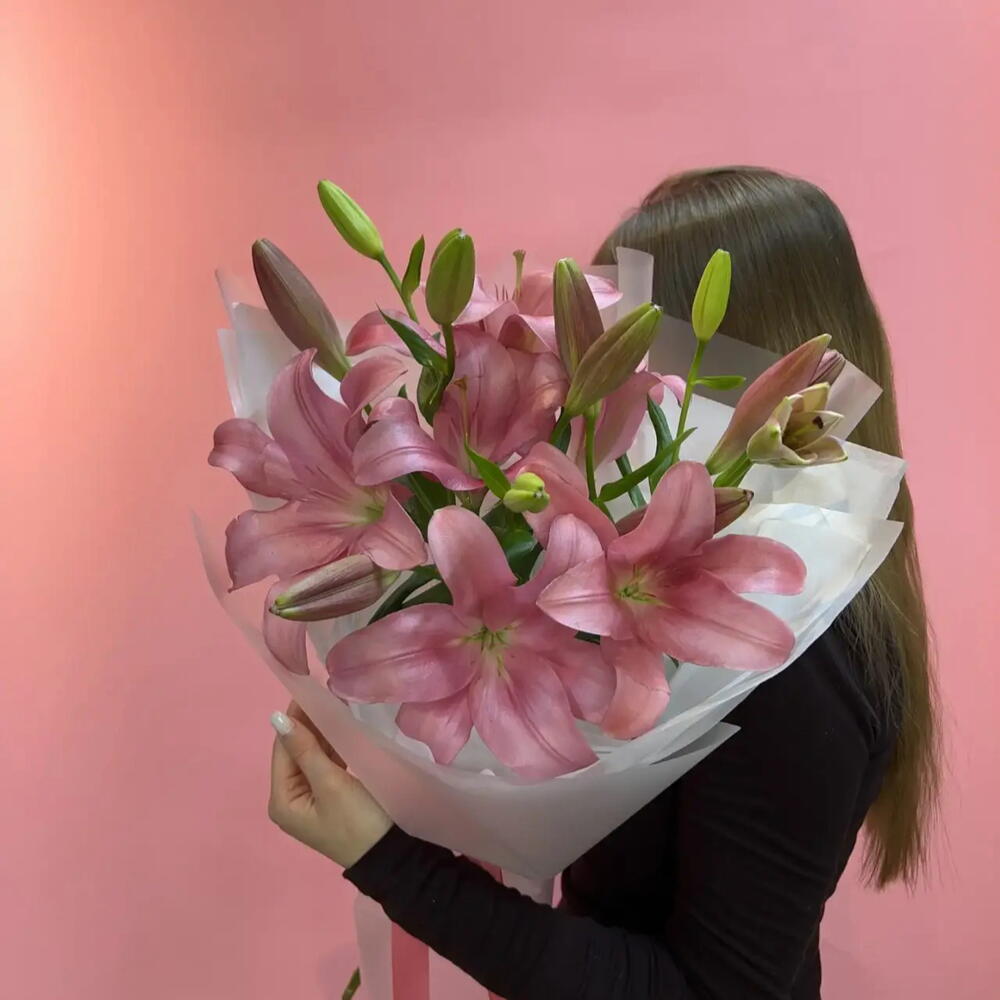 Хит 🔥букет из шикарных лилий💕