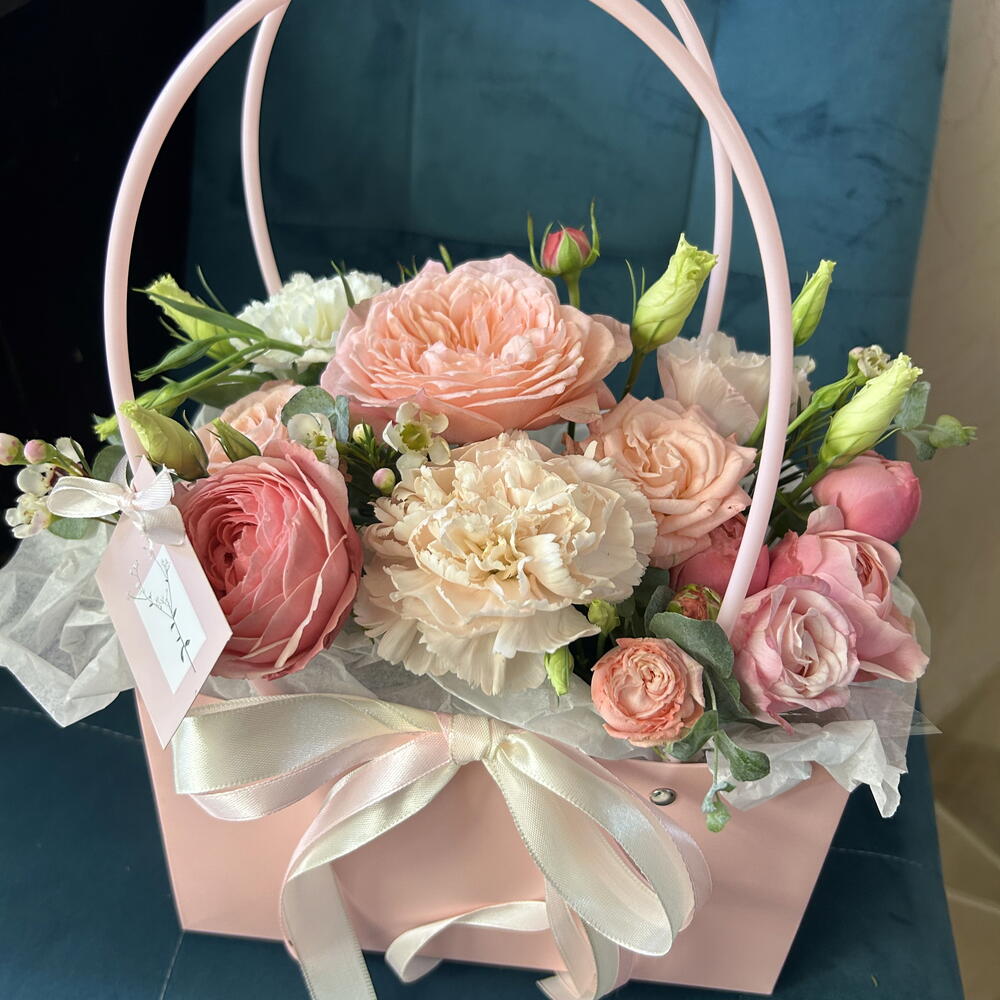 Сумочка я цветами🌸🌺