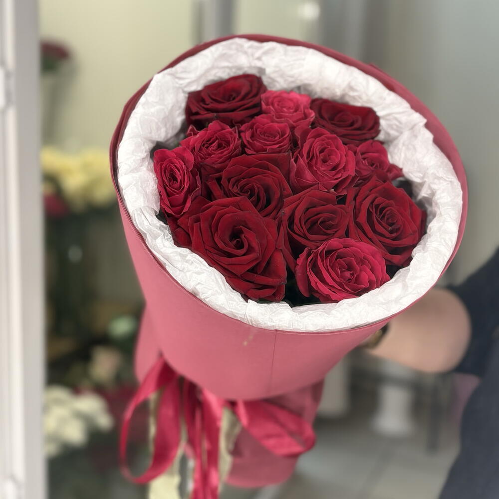 Букет моно роза