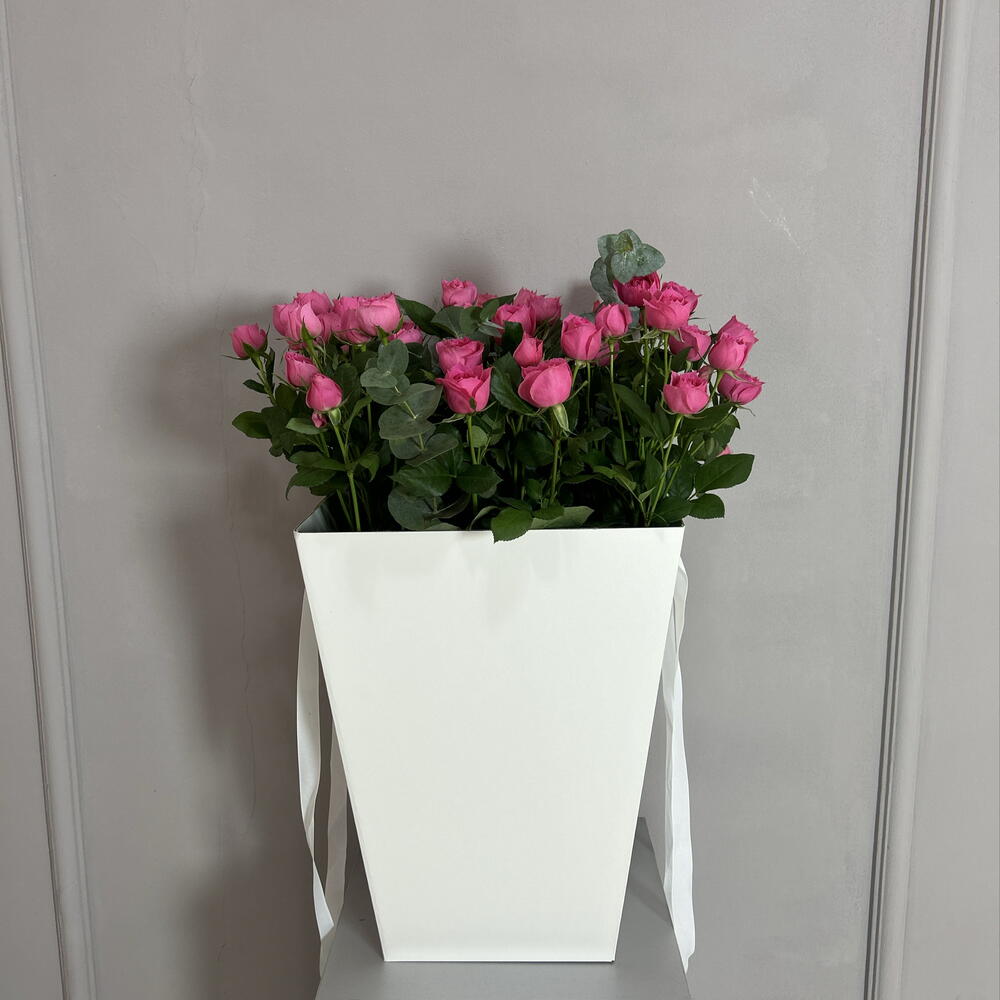 Бұталы раушан гүлдерінен жасалған букет😍🌸