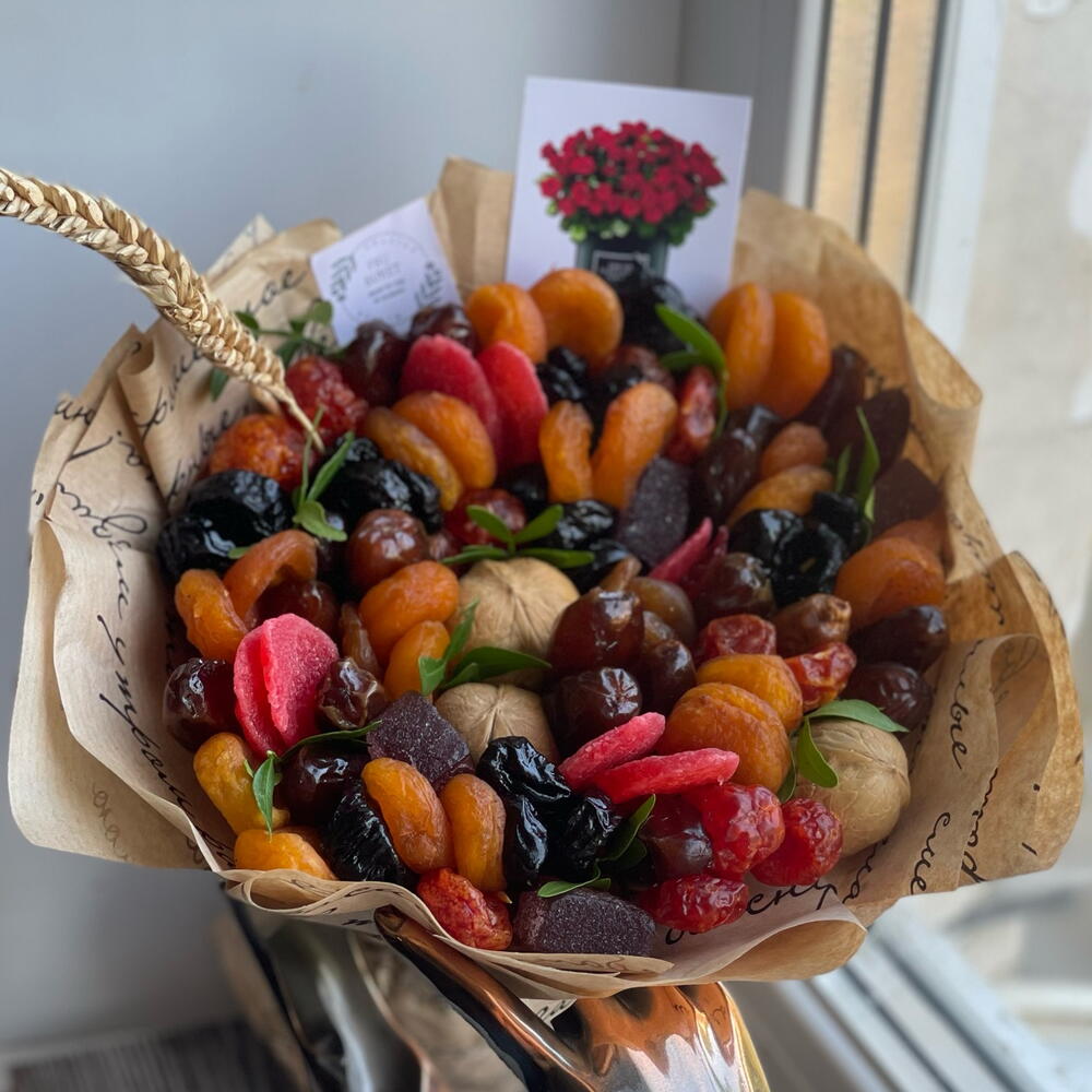 Сухофруктовый букетик, Цветы и подарки Балаково, Саратовская область ...