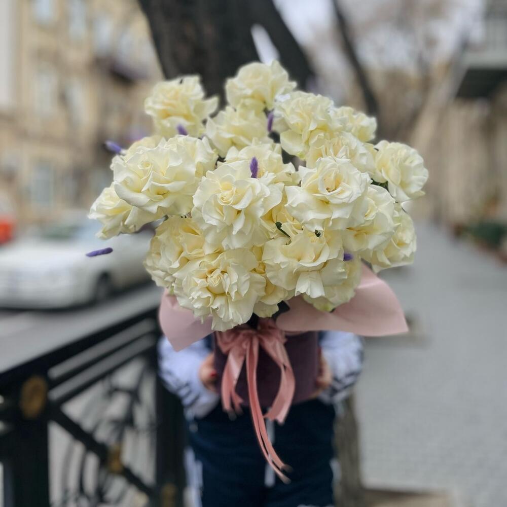 Розы 25 шт в коробке