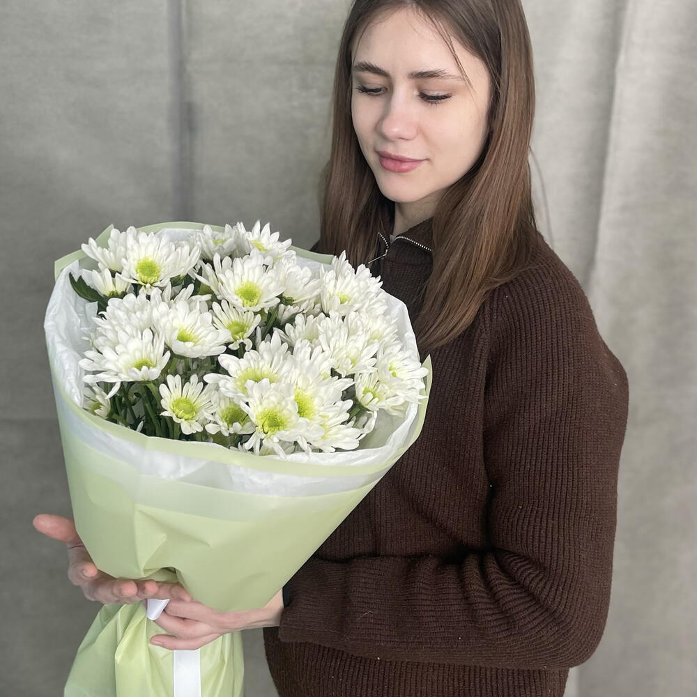7 кустовых хризантем