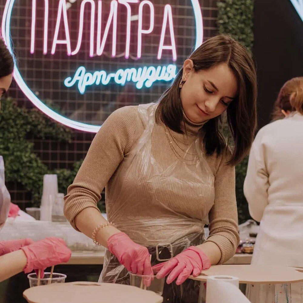Сертификат на мастер-класс по эпоксидной смоле Космос