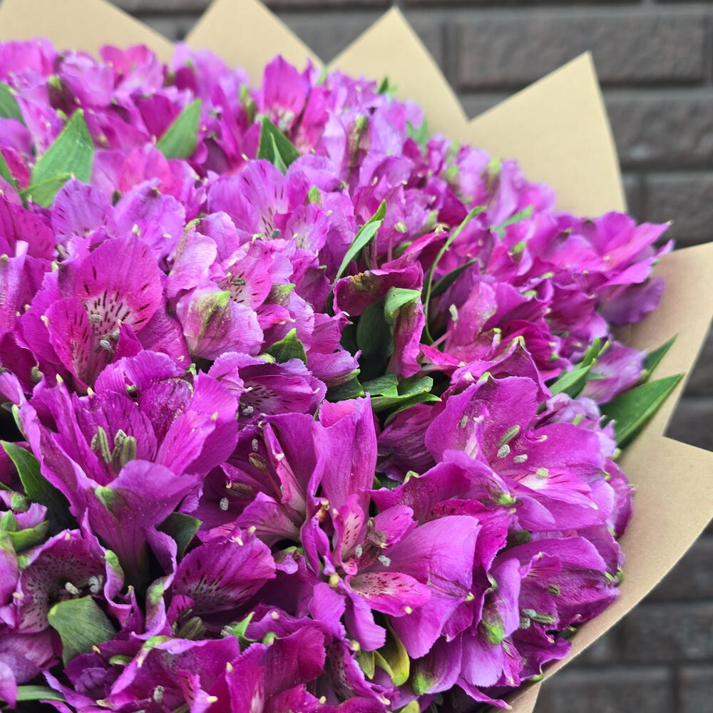 Букет из 41 альстромерий 💜💜💜💜💜