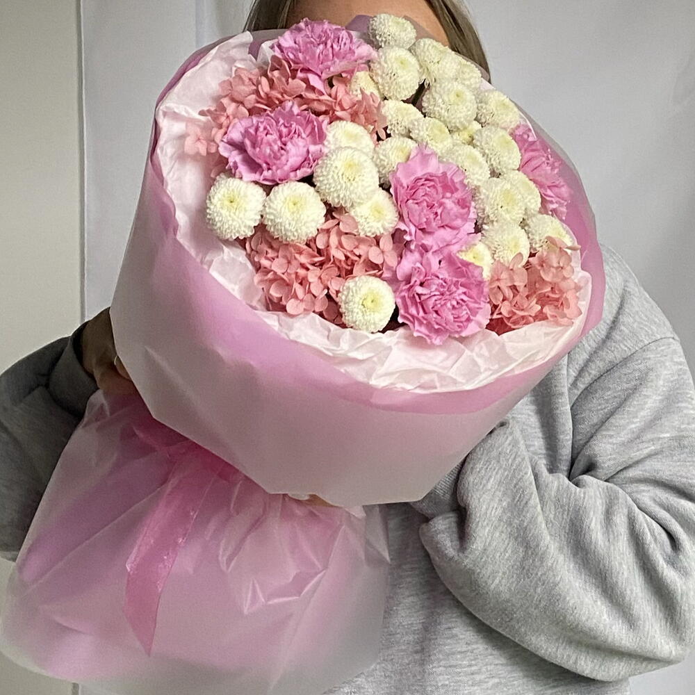 Букет «Нежно-розовое блаженство»💞