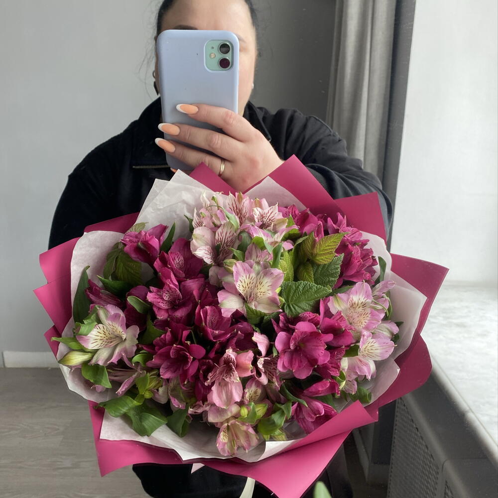Микс альстромерий