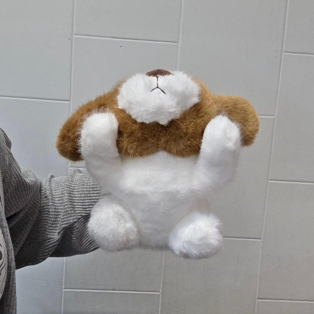 Игрушка собака плюшевая