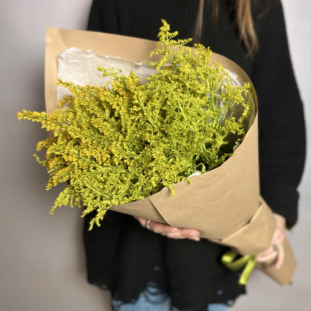 Моно букет из солидаго🌿