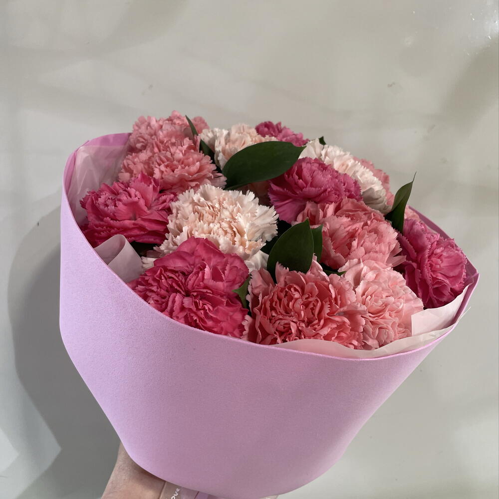 Букет из диантусов