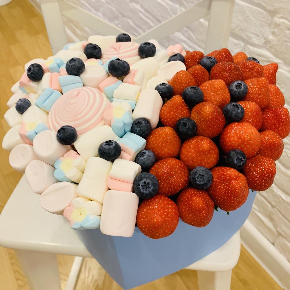 Corazón de fresa y Malvavisco