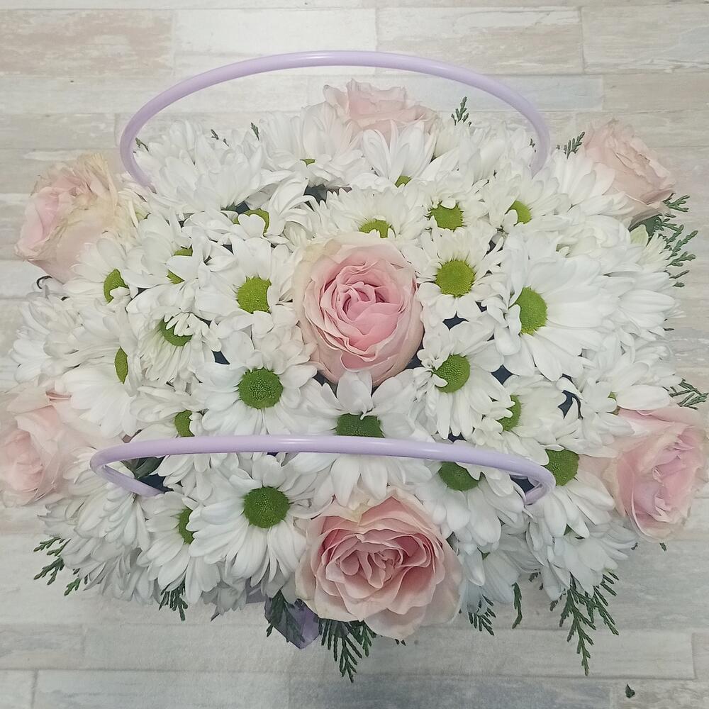 Композиция с розами