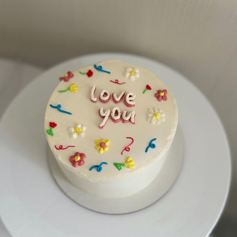 Торт ( Love you)