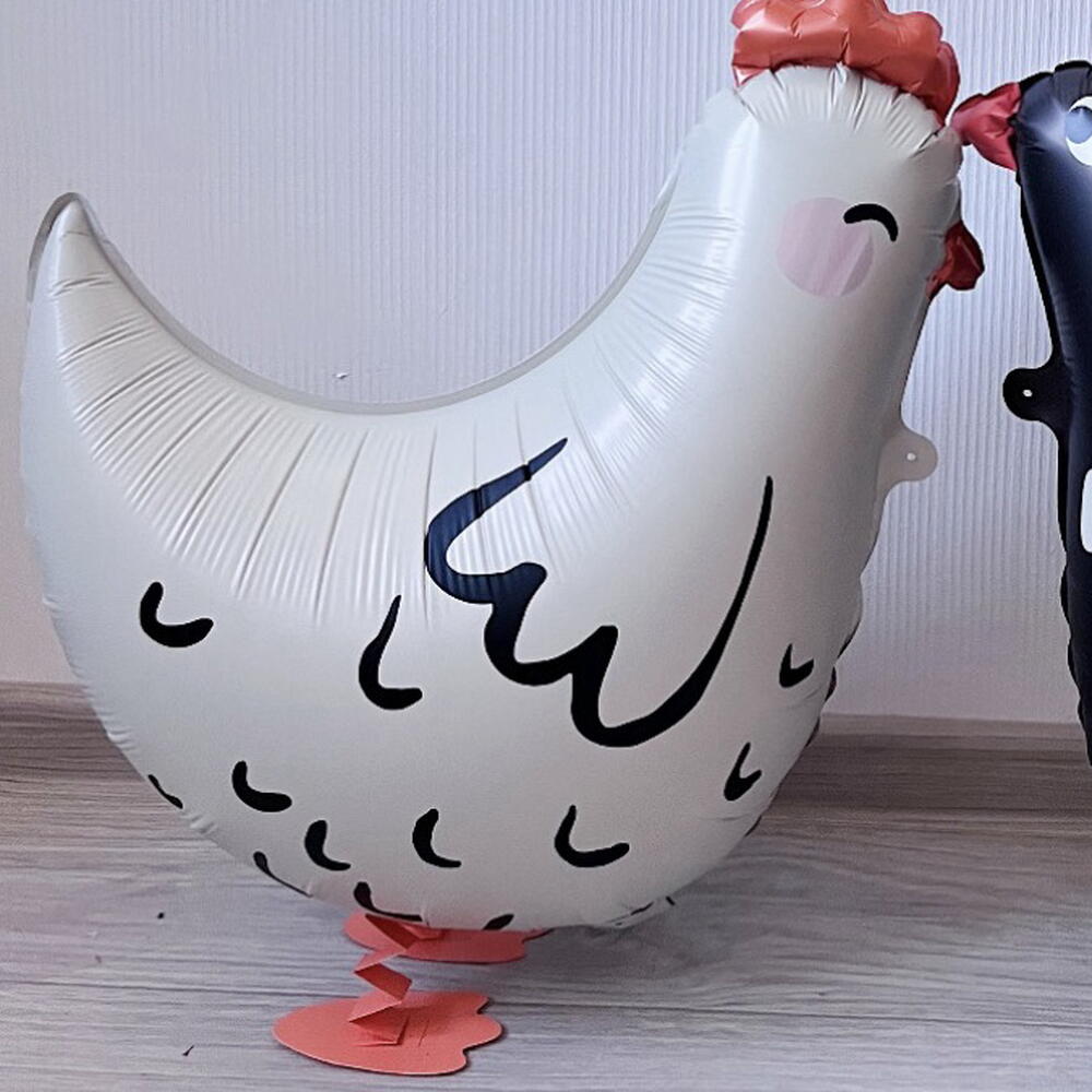 Шар фольга курочка